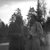 Korporationsskjutning, skjuttävling för lag. 26 maj 1949. Reportage för Gefle Dagblad.