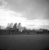 Mordbrandsförsök i hus. Reportage för Gefle Dagblad. Maj 1949.