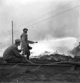 Skogsbrand Älvkarleby, Gårdskär med flera orter.       Maj 1949.