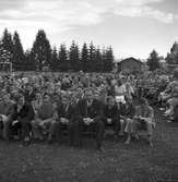 Borgarskolan och Högre Handelsinstitut avslutning. 10 juni 1949.