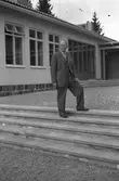 Man utanför Kratte Masugn.