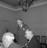 Nationella Hemgårdskonferens i stadhuset Gävle. 1947. Reportage för Arbetarbladet.