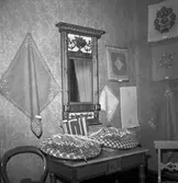 Herrgården, utställning. 1947. Reportage för Gefle Dagblad och Arbetarbladet.