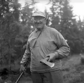 Bränslekommission skogshuggare. 18 juni 1947.