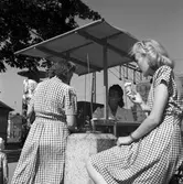 Palma glassförsäljning. Värmebölja. 1947.