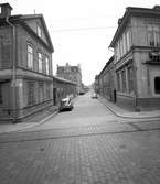 Västra Islandsgatan och Södra Kungsgatan. År 1955