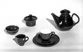 Husgeråd, kaffeservis.  Den 16 januari 1962
Bobergs Fajansfabrik AB.
