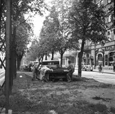 Arbete i Nygatans allé