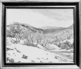 Konstnären Gustav Holms tavla
