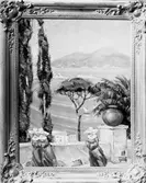 Konstnären Birger Ohlssons tavla