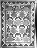 Gästriklands Hemslöjdsförenings utställning på Stadshuset 13 - 28 februari 1926. Palmettrya från Vall, Torsåker.

