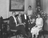 Grosshandlarparet Walldies 25-åriga bröllopsdag