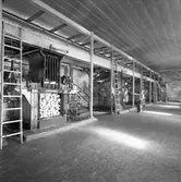 Maskinhall på Marma - Långrör. Korsnäs AB. Den 3 april 1962
