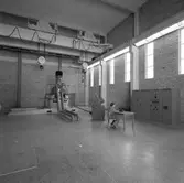 Maskinhall på Marma - Långrör. Korsnäs AB. Den 3 april 1962
