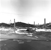 Massaved vid sågen. Korsnäs. Den 14 mars 1964
