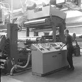 Maskiner från Säckfabriken. Korsnäs AB. Den 23 april 1965
