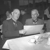 Medaljfest med middag. Rotundan i Folkparken. Korsnäs AB