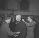 Medaljutdelning i Kristine kyrka. Korsnäs AB