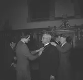 Medaljutdelning i Kristine kyrka. Korsnäs AB