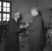 Medaljutdelning. Korsnäs AB