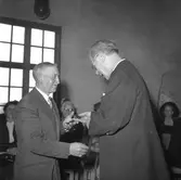 Medaljutdelning. Korsnäs AB