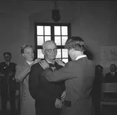 Medaljutdelning. Korsnäs AB