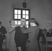 Medaljutdelning. Korsnäs AB