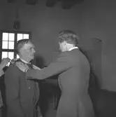 Medaljutdelning. Korsnäs AB