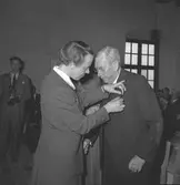 Medaljutdelning. Korsnäs AB