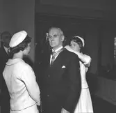 Medaljutdelning i Bomhus kyrka. Korsnäs AB