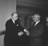 Medaljutdelning i Bomhus kyrka. Korsnäs AB