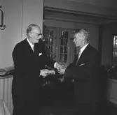 Medaljutdelning i Bomhus kyrka. Korsnäs AB