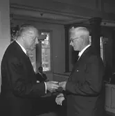 Medaljutdelning i Bomhus kyrka. Korsnäs AB