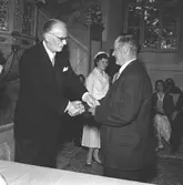 Kyrka. Medaljutdelning. Korsnäs AB