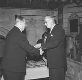 Kyrka. Medaljutdelning. Korsnäs AB