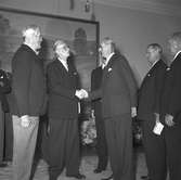 100-årsjubileum. 1855-1955. Korsnäs AB. Festdeltagare i Föreningshuset