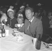 Besök i Djur-och Nöjesparken Furuvik. Tältrestaurangen. 100 -årsjubileum. 1855-1955. Korsnäs AB.