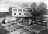 Tolvfors Kraftverk, 1946. Gävle Stads Elektricitetsverk.