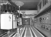Interiör elverket, 1946. Gävle Stads Elektricitetsverk.