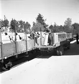 Exteriör. Skånska Cement AB, Valbo. 27 maj 1946.