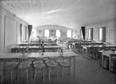 Föreläsningsrum på kursgården Stagård, Bollnäs. 27 maj 1946.