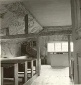 Interiör från kapellet på Väderskär, Loftahammars socken.