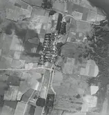 Flygfoto över Sandby i Bredsätra.