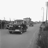 Högertrafik.
3 oktober 1955.