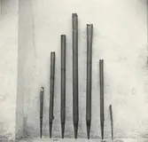 Orgelpipor till en orgel i Loftahammar kyrka.