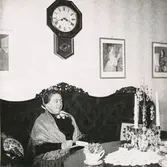 Interiörer från Hullgrenska gården vid invigningen 1956.