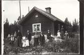 Fridhem vid Hjorteds station 1915.