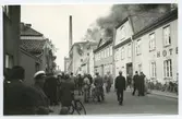 Ångkvarnsbranden i Kalmar Juli 1935.