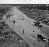 Bomhusvägen färdig 18 augusti 1949