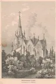 Oskarshamns Kyrka. 

Träsnitt efter C.S.Halldeck. Ny IllustreradTidning 1876,